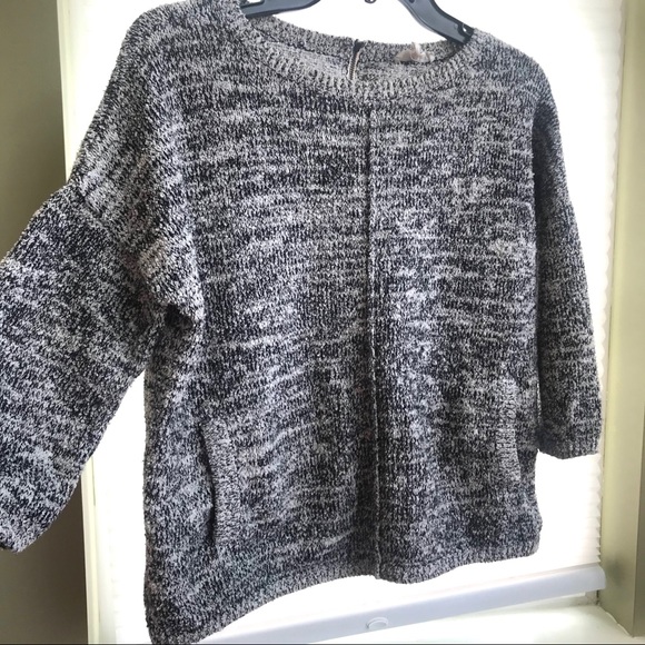 Eileen Fisher sweater 3/4 sleeves with pockets XS - Picture 2 of 5